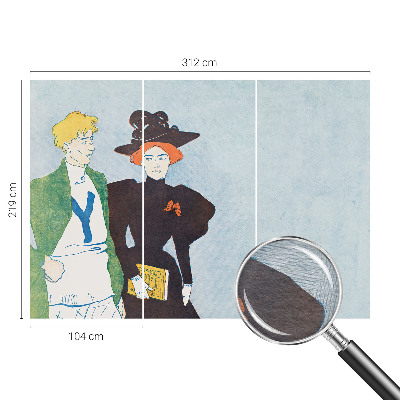 Fototapete nach Maß Retro-Stil