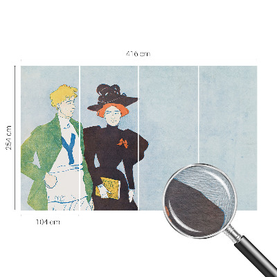 Fototapete nach Maß Retro-Stil