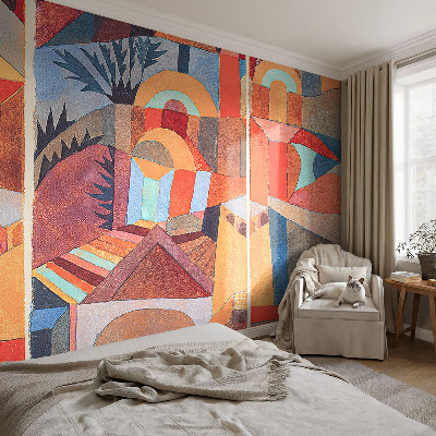 Fototapete Farbenfrohes Mosaik