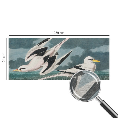 Fototapete fürs Wohnzimmer mit Motiv „Vögel am Meer“