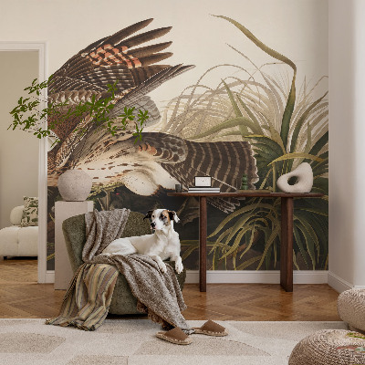 Fototapete fürs Schlafzimmer mit Motiv einer geflügelten Schönheit