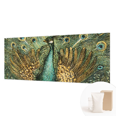 Vlies-Fototapete nach Maß Majestätischer Pfau