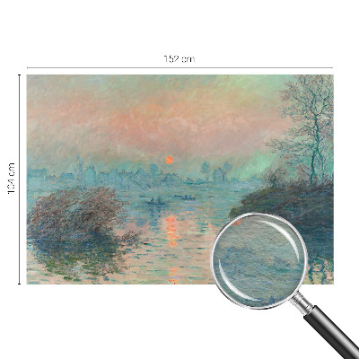 Vlies-Fototapete fürs Schlafzimmer mit einem Motiv atmosphärischer Dämmerung