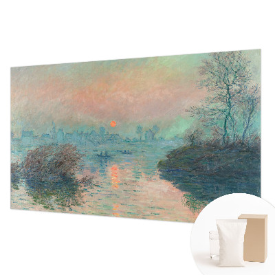 Vlies-Fototapete fürs Schlafzimmer mit einem Motiv atmosphärischer Dämmerung