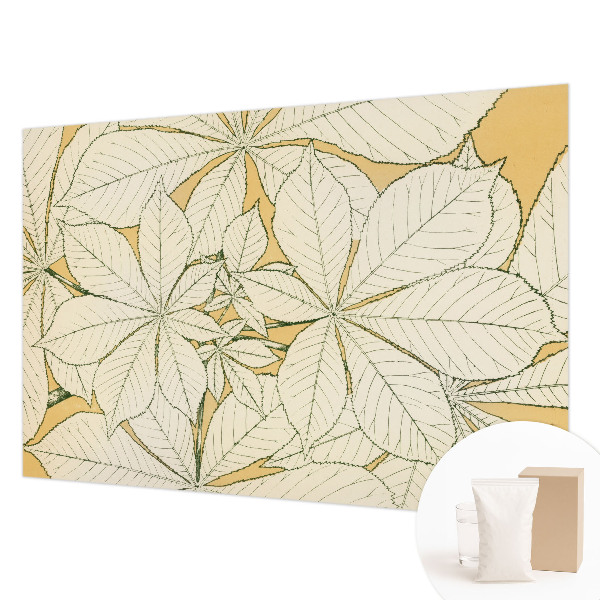 Fototapete nach Maß Kastanienblätter