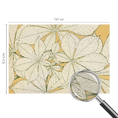 Fototapete nach Maß Kastanienblätter