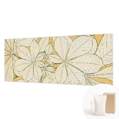 Fototapete nach Maß Kastanienblätter