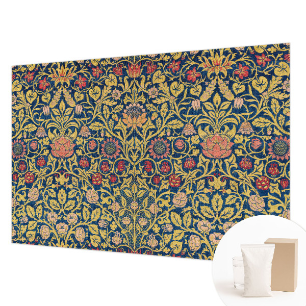 Dekorative Wand-Fototapete mit Blumenmuster