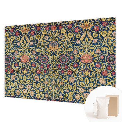 Dekorative Wand-Fototapete mit Blumenmuster