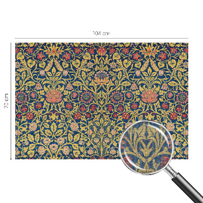 Dekorative Wand-Fototapete Blumenmuster