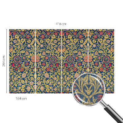 Dekorative Wand-Fototapete Blumenmuster