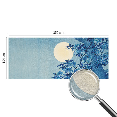 Fototapete Blumenmond