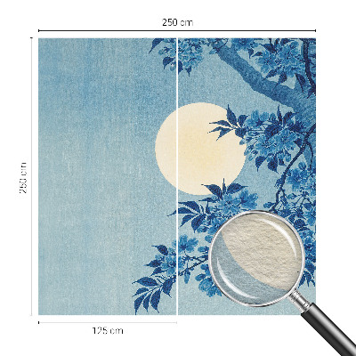 Fototapete Blumenmond