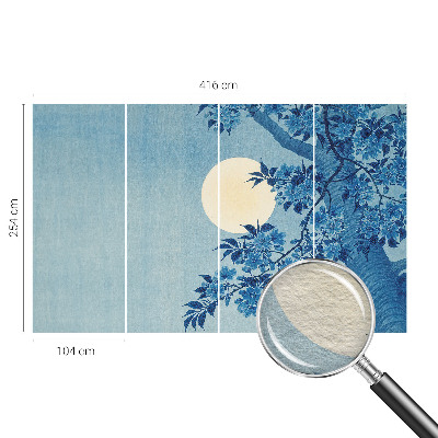 Fototapete Blumenmond