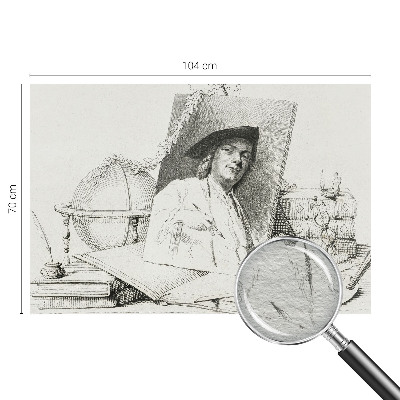 Vlies-Fototapete Künstlerisches Porträt