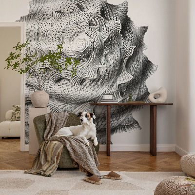 Fototapete fürs Wohnzimmer mit dem Motiv „Die Kunst der Natur“