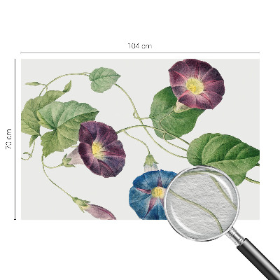 Fototapete aus Vlies mit floraler Eleganz als Wanddekoration