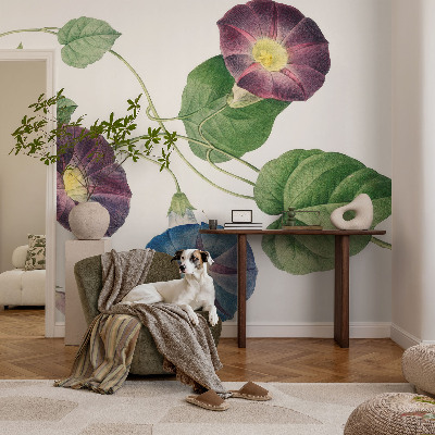 Fototapete aus Vlies mit floraler Eleganz als Wanddekoration