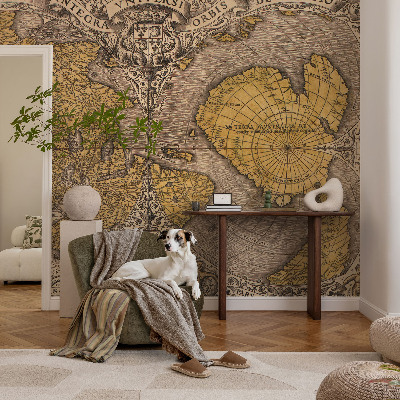 Motivtapete Historische Kartographie