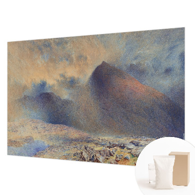 Bedruckte Vlies-Fototapete mit Motiv einer Berglandschaft