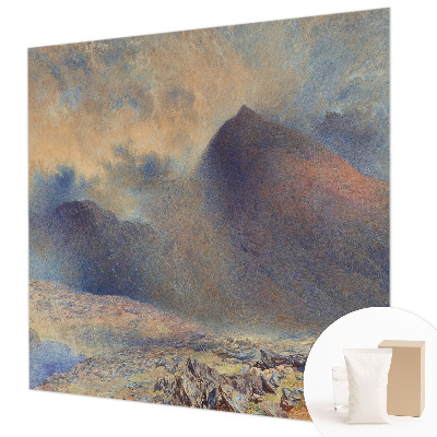 Bedruckte Vlies-Fototapete mit Motiv einer Berglandschaft
