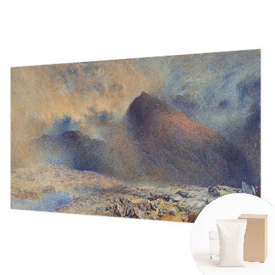 Bedruckte Vlies-Fototapete mit Motiv einer Berglandschaft