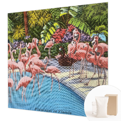 Fototapete fürs Schlafzimmer mit einer exotischen Szene als Motiv
