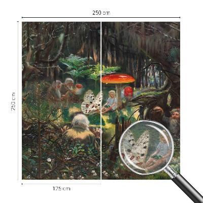 Vlies-Fototapete Märchenwald