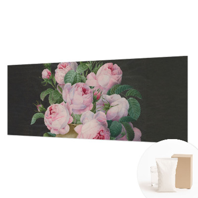 Vlies-Fototapete fürs Schlafzimmer mit floralem Motiv