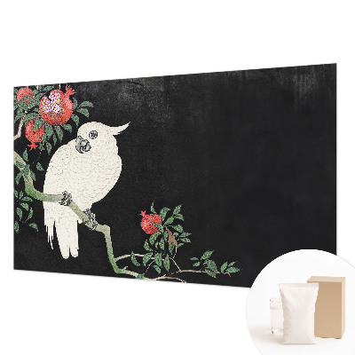 Fototapete aus Vlies Granatapfelpapagei