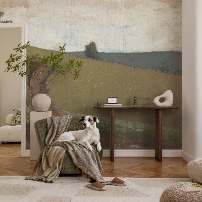 Vlies-Fototapete fürs Kinderzimmer mit einer ruhigen Szene