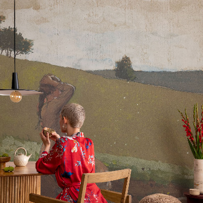 Vlies-Fototapete fürs Kinderzimmer mit einer ruhigen Szene