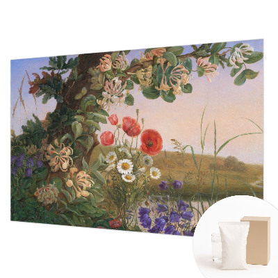 Motivtapete mit Blumenmotiv