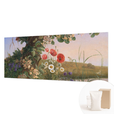 Motivtapete mit Blumenmotiv