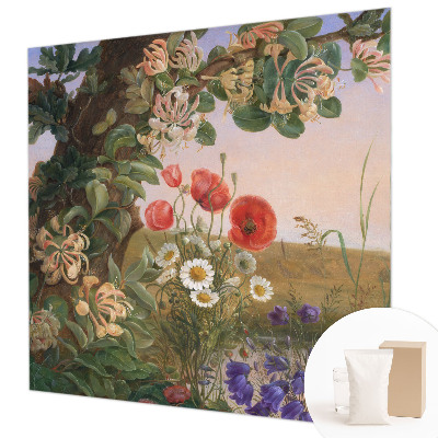 Motivtapete mit Blumenmotiv
