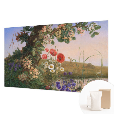 Motivtapete mit Blumenmotiv