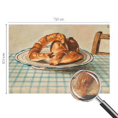 Wand-Fototapete mit Motiv von Küchengebäck