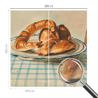 Wand-Fototapete Küchengebäck