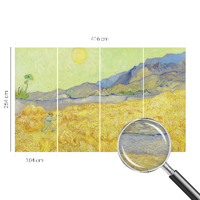 Fototapete fürs Kinderzimmer Weizenfeld