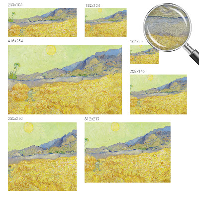 Fototapete fürs Kinderzimmer Weizenfeld