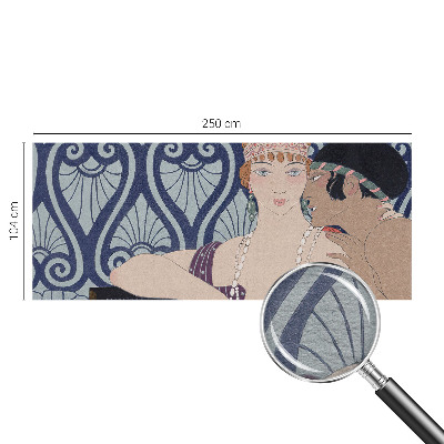 Vlies-Fototapete fürs Wohnzimmer Künstlerpaar