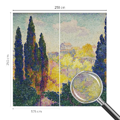 Vlies-Fototapete fürs Kinderzimmer mit impressionistischen Landschaftsmotiven