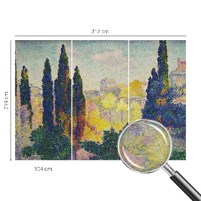 Vlies-Fototapete fürs Kinderzimmer mit impressionistischen Landschaftsmotiven