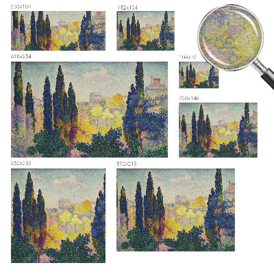 Vlies-Fototapete fürs Kinderzimmer mit impressionistischen Landschaftsmotiven