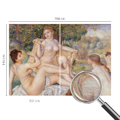 Vliestapete fürs Wohnzimmer Frauen ruhen sich aus