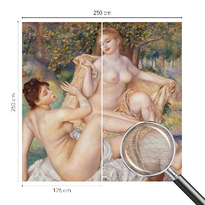 Vliestapete fürs Wohnzimmer Frauen ruhen sich aus