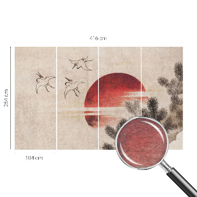 Bedruckte Vlies-Fototapete Wald Ost