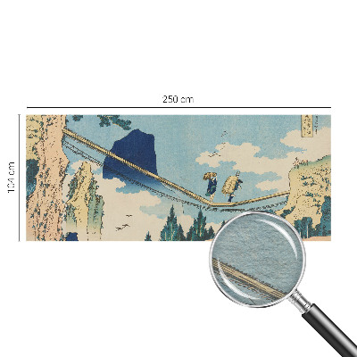 Vliestapete fürs Schlafzimmer Bergbrücke