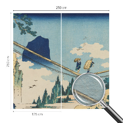 Vliestapete fürs Schlafzimmer Bergbrücke