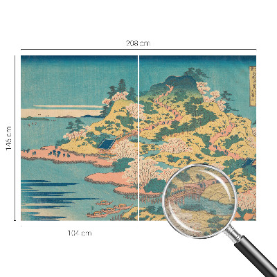 Wand-Fototapete mit japanischer Landschaft
